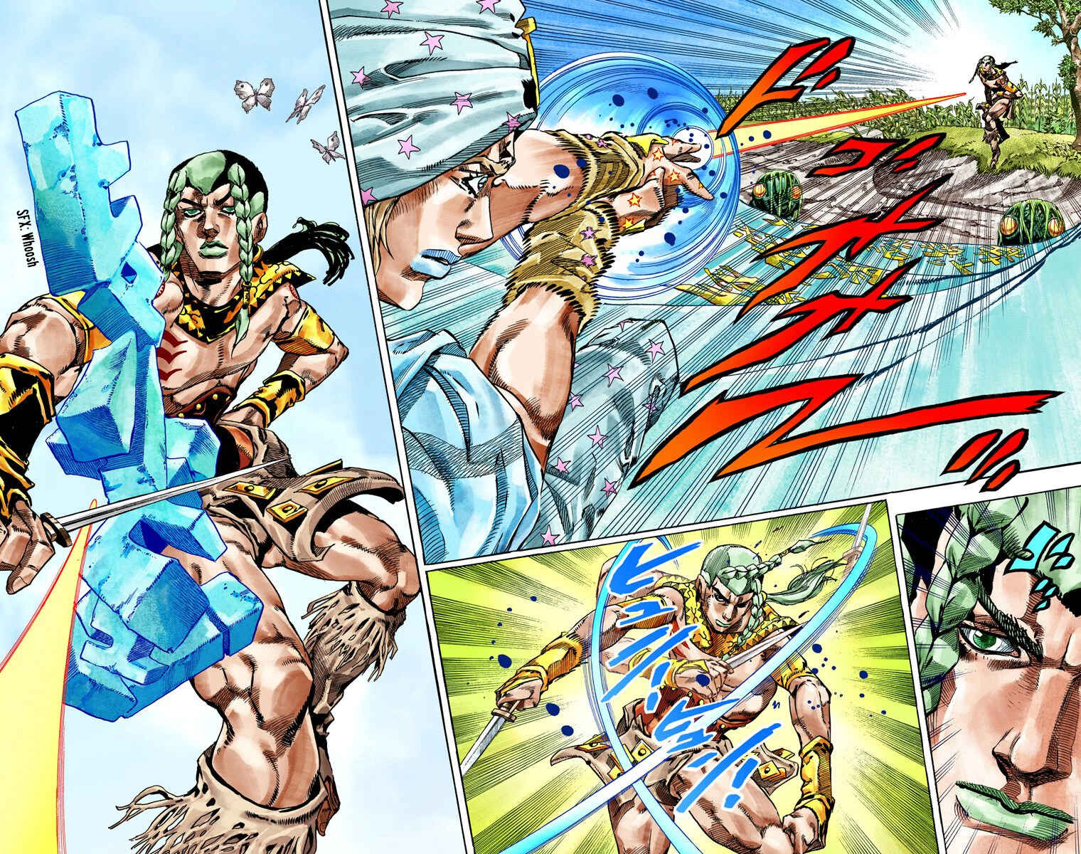Page 8 Chapter 44 JoJos Bizarre Adventure, Part 7: Steel Ball Run (Official Colored)