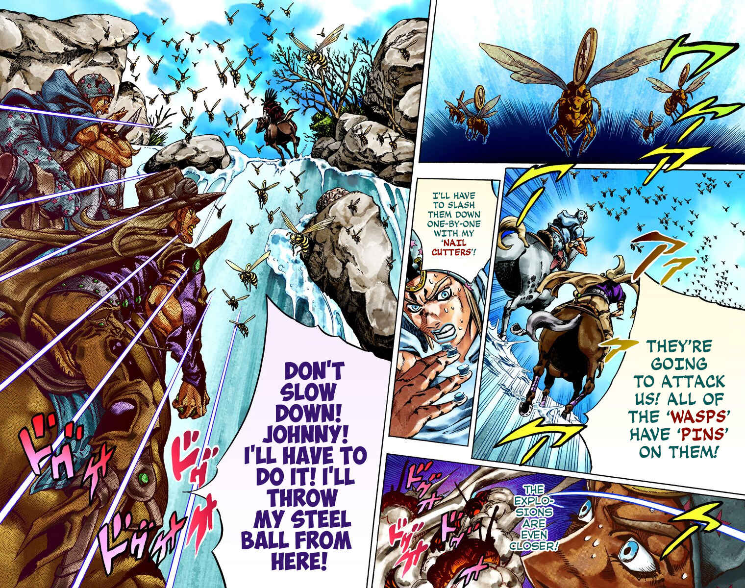Page 15 Chapter 23 JoJos Bizarre Adventure, Part 7: Steel Ball Run (Official Colored)