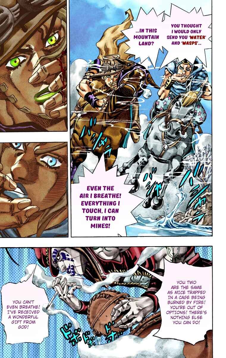 Page 22 Chapter 23 JoJos Bizarre Adventure, Part 7: Steel Ball Run (Official Colored)