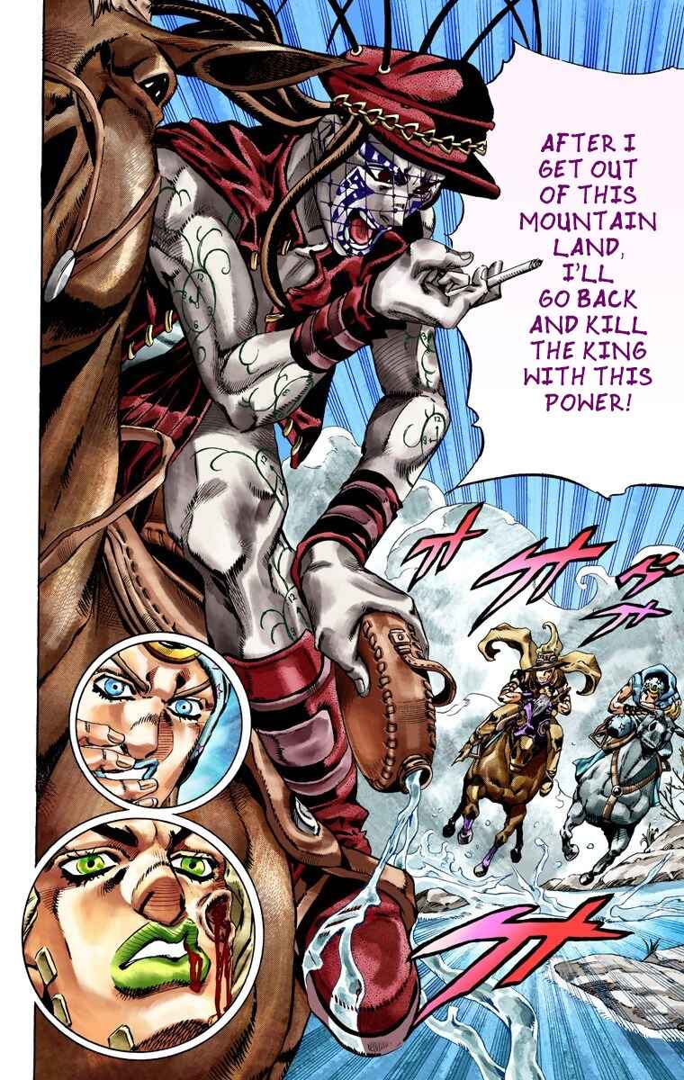 Page 23 Chapter 23 JoJos Bizarre Adventure, Part 7: Steel Ball Run (Official Colored)