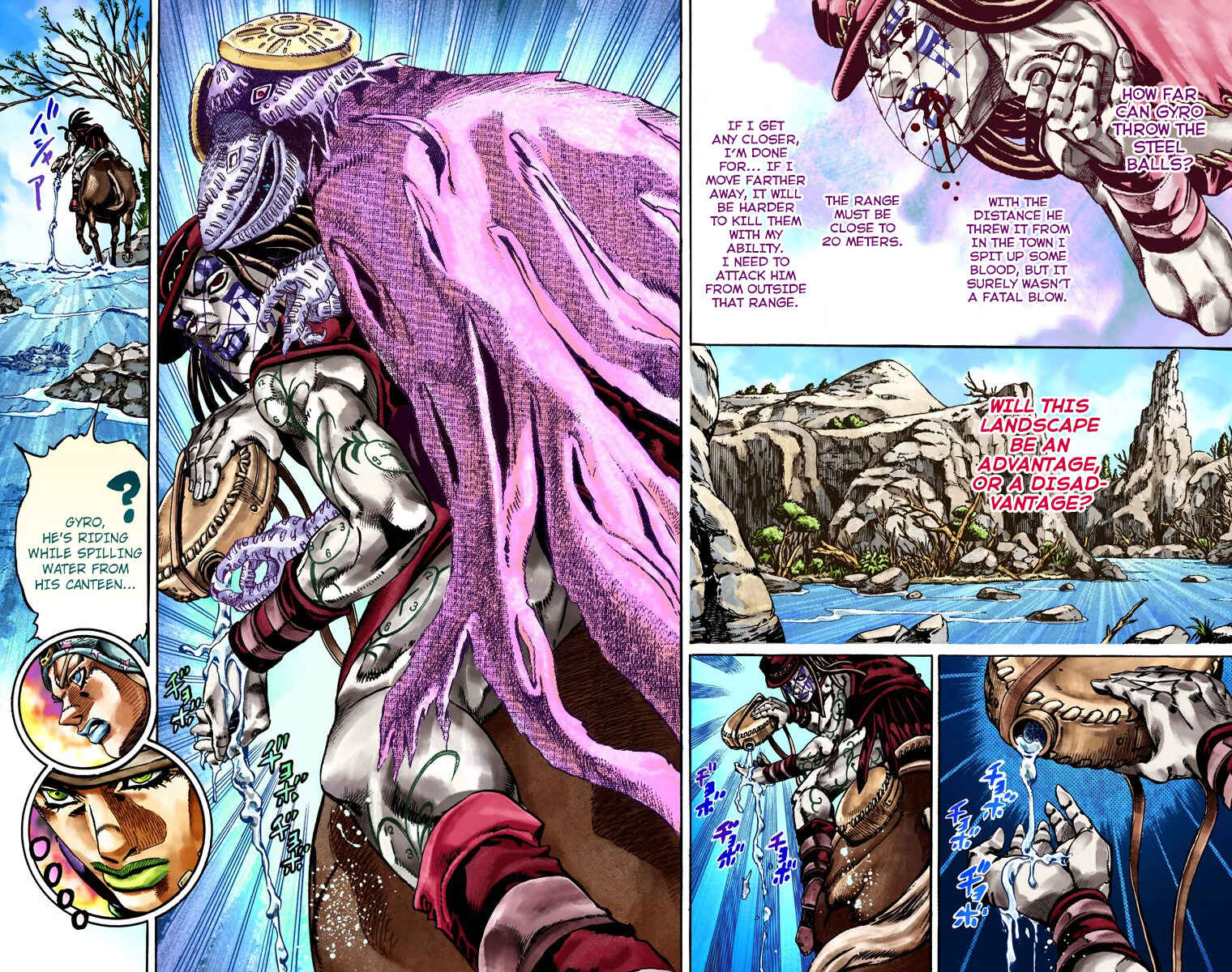 Page 6 Chapter 23 JoJos Bizarre Adventure, Part 7: Steel Ball Run (Official Colored)