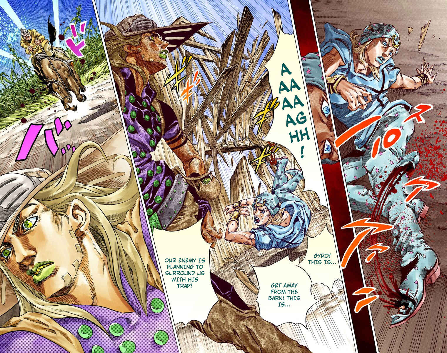 Page 23 Chapter 41 JoJos Bizarre Adventure, Part 7: Steel Ball Run (Official Colored)
