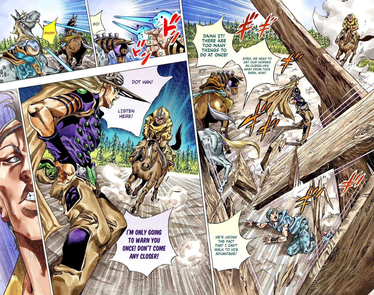Page 25 Chapter 41 JoJos Bizarre Adventure, Part 7: Steel Ball Run (Official Colored)