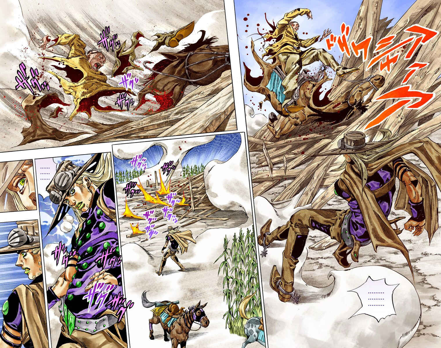 Page 32 Chapter 41 JoJos Bizarre Adventure, Part 7: Steel Ball Run (Official Colored)