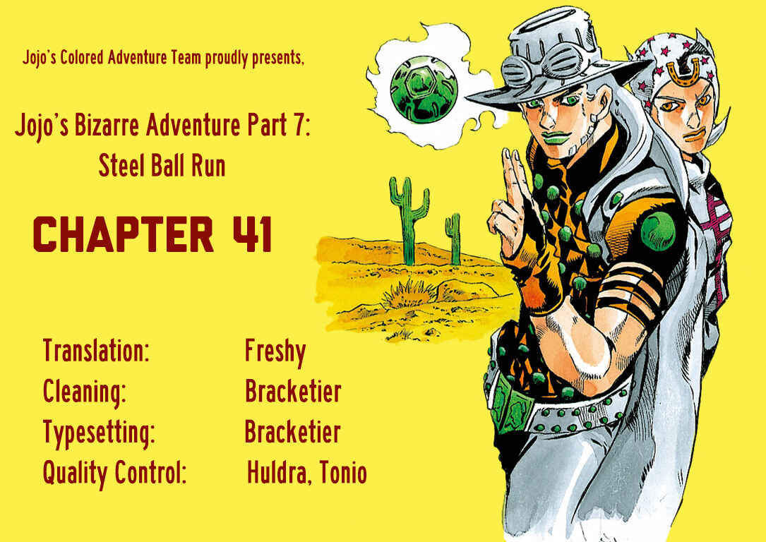 Page 36 Chapter 41 JoJos Bizarre Adventure, Part 7: Steel Ball Run (Official Colored)