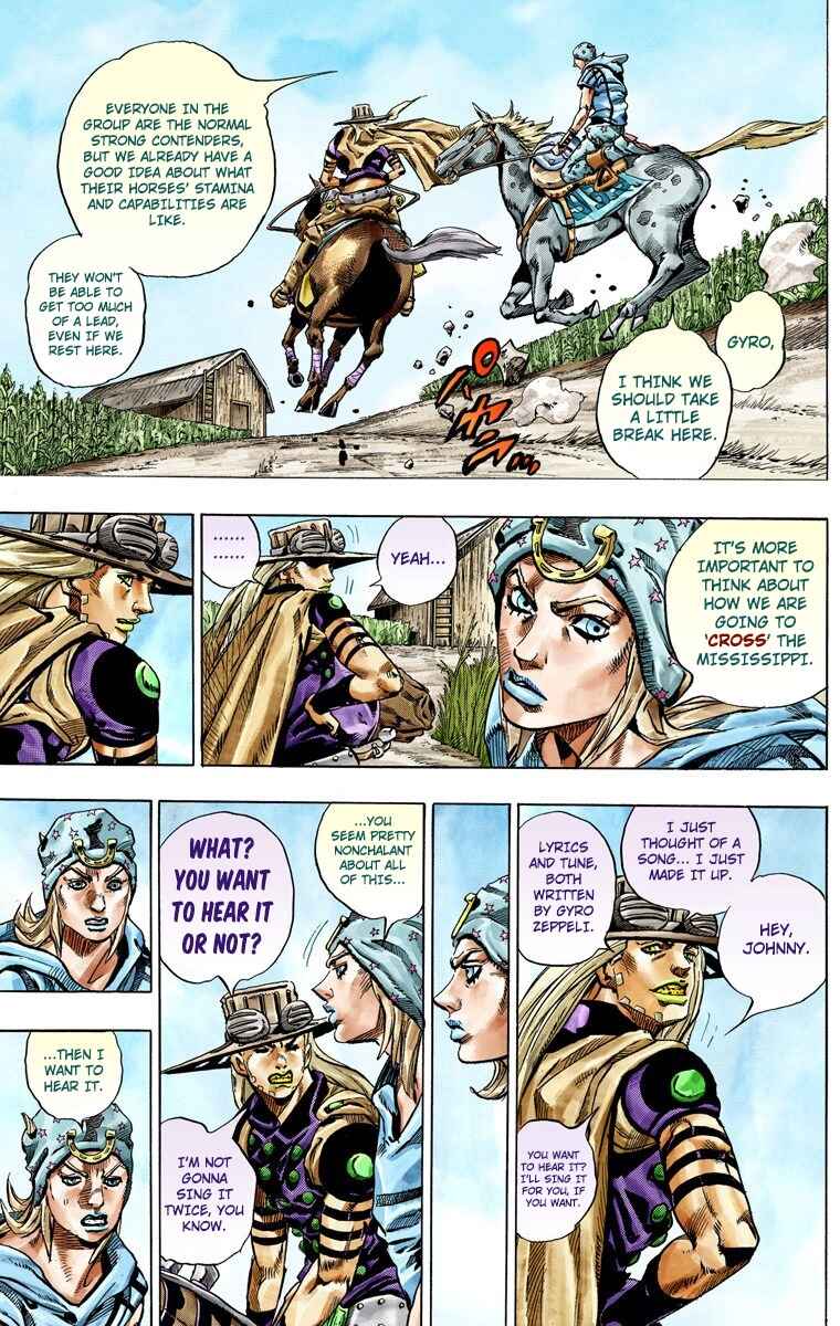 Page 5 Chapter 41 JoJos Bizarre Adventure, Part 7: Steel Ball Run (Official Colored)