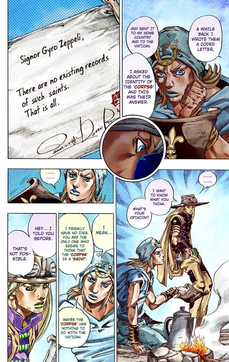 Page 8 Chapter 41 JoJos Bizarre Adventure, Part 7: Steel Ball Run (Official Colored)