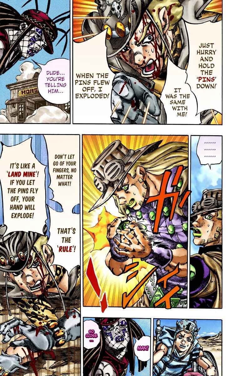 Page 13 Chapter 22 JoJos Bizarre Adventure, Part 7: Steel Ball Run (Official Colored)