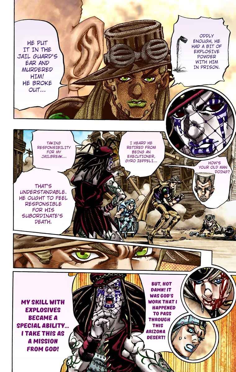 Page 16 Chapter 22 JoJos Bizarre Adventure, Part 7: Steel Ball Run (Official Colored)