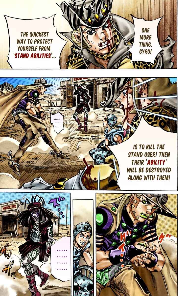 Page 17 Chapter 22 JoJos Bizarre Adventure, Part 7: Steel Ball Run (Official Colored)