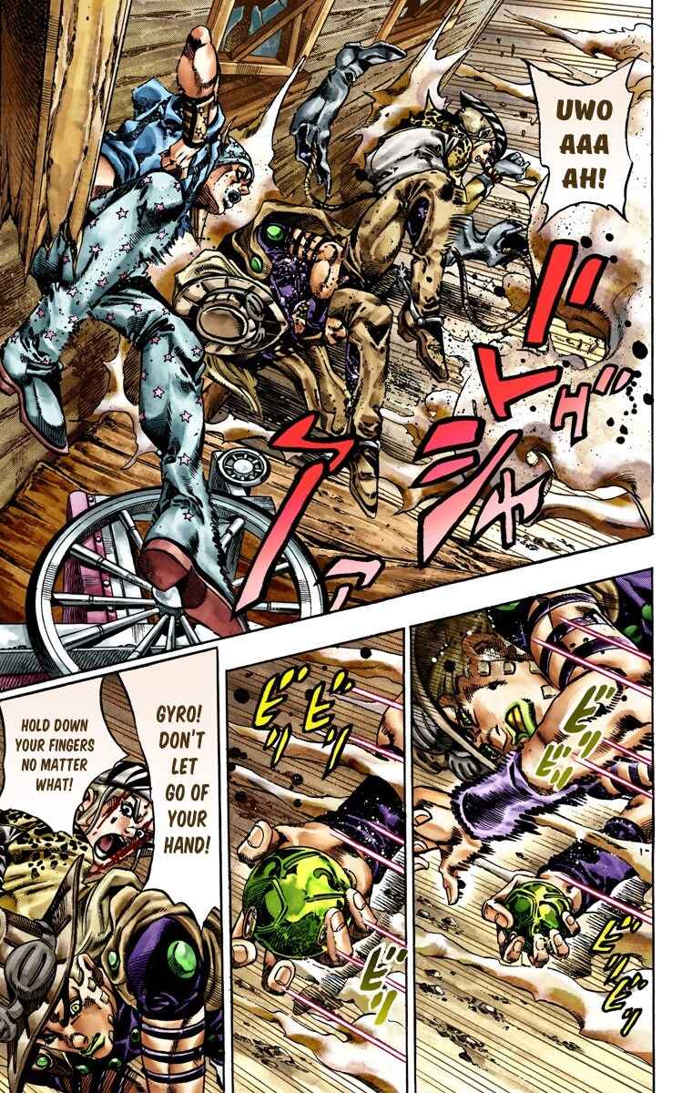 Page 21 Chapter 22 JoJos Bizarre Adventure, Part 7: Steel Ball Run (Official Colored)