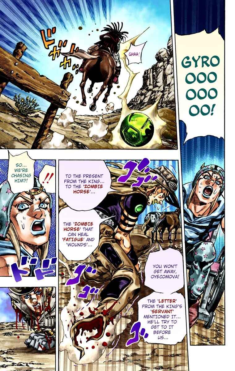 Page 35 Chapter 22 JoJos Bizarre Adventure, Part 7: Steel Ball Run (Official Colored)