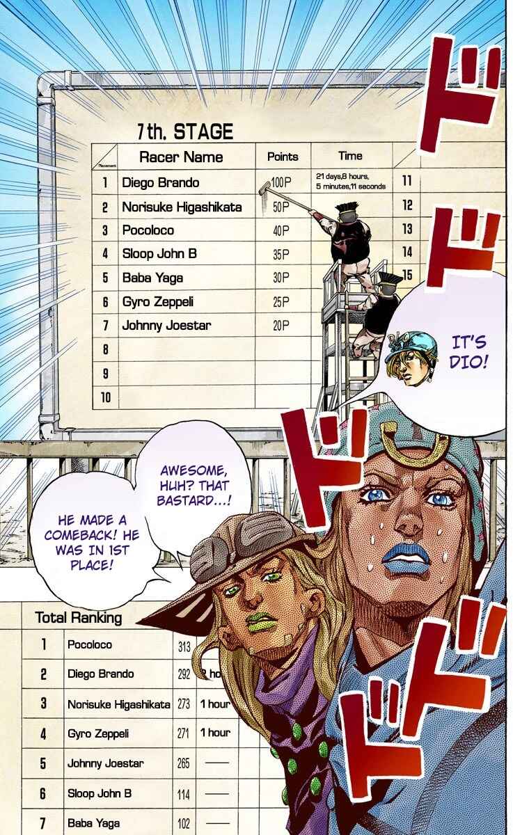 Page 11 Chapter 60 JoJos Bizarre Adventure, Part 7: Steel Ball Run (Official Colored)