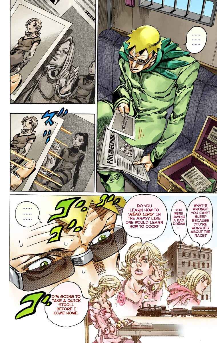 Page 15 Chapter 60 JoJos Bizarre Adventure, Part 7: Steel Ball Run (Official Colored)