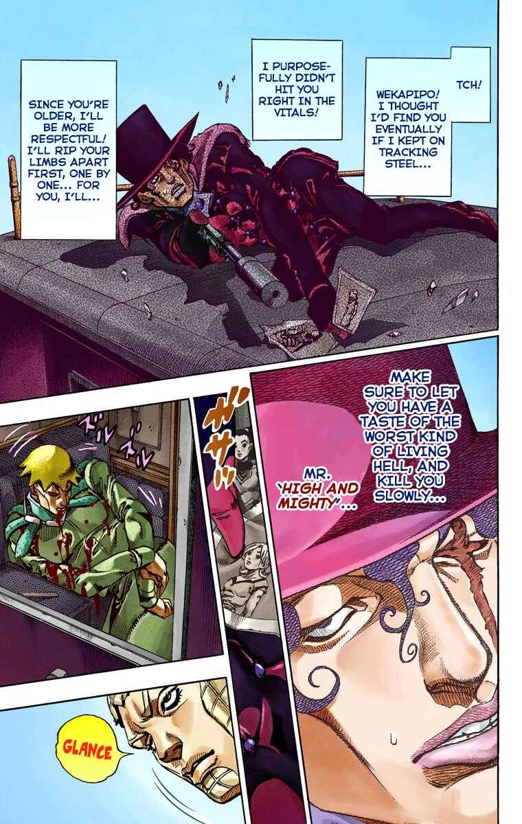 Page 29 Chapter 60 JoJos Bizarre Adventure, Part 7: Steel Ball Run (Official Colored)