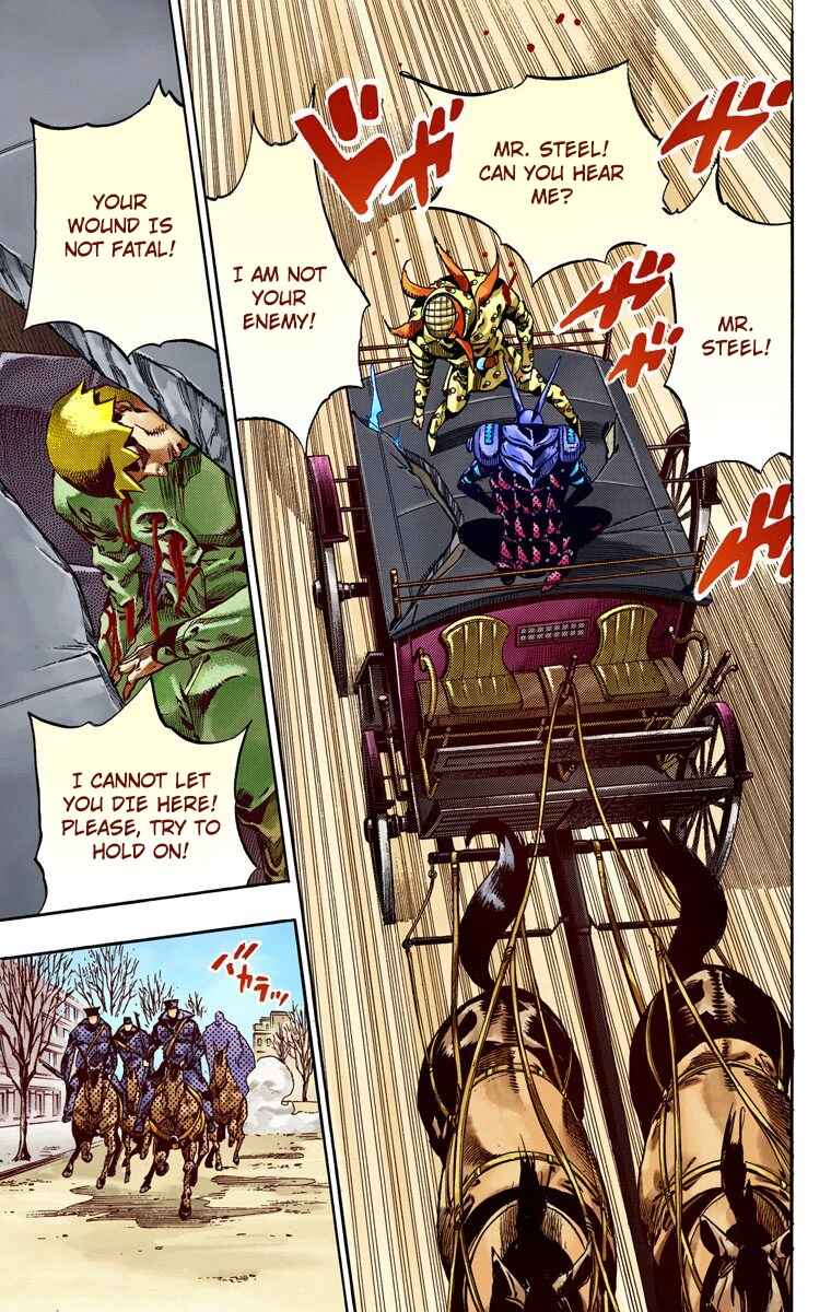 Page 35 Chapter 60 JoJos Bizarre Adventure, Part 7: Steel Ball Run (Official Colored)