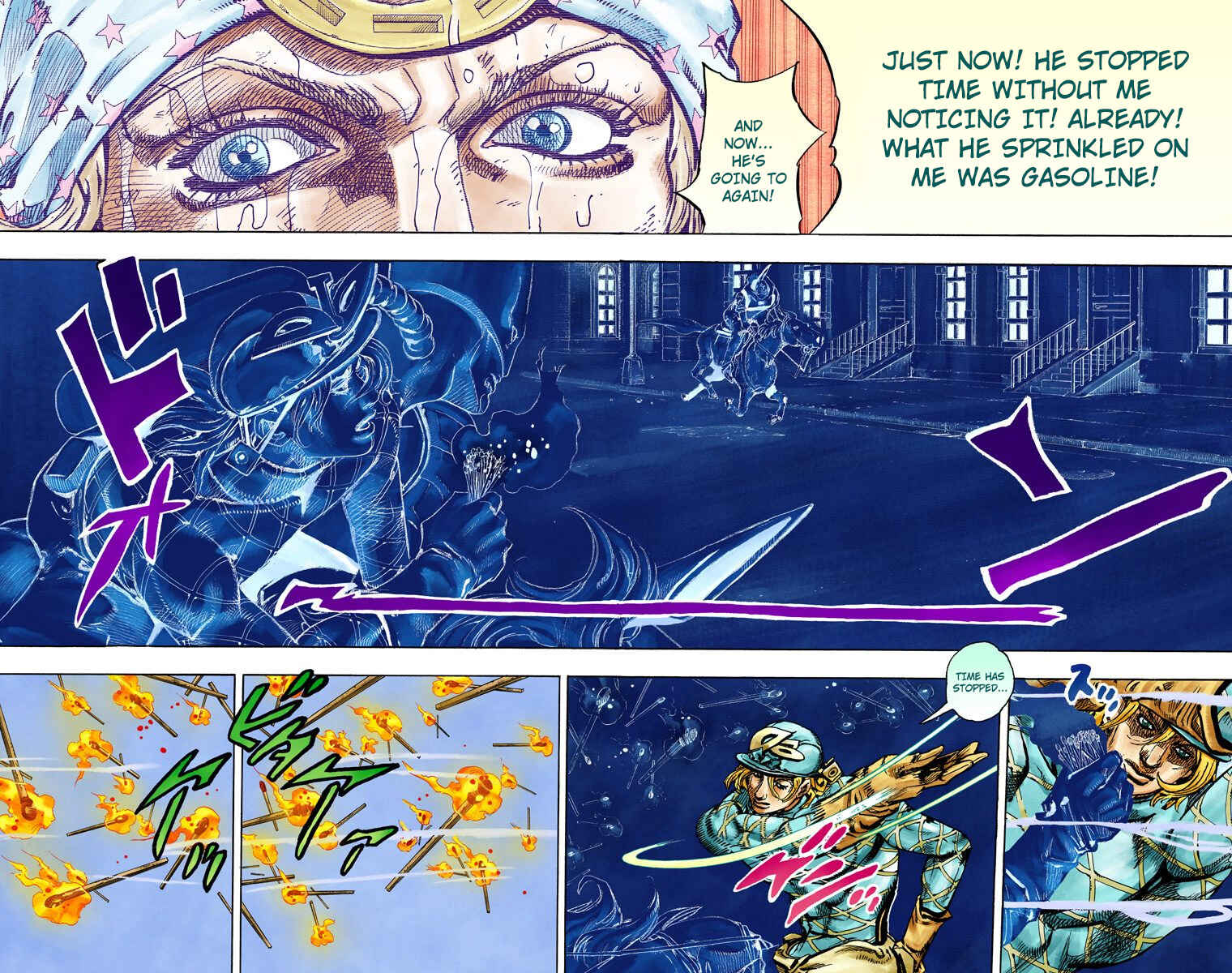 Page 21 Chapter 92 JoJos Bizarre Adventure, Part 7: Steel Ball Run (Official Colored)