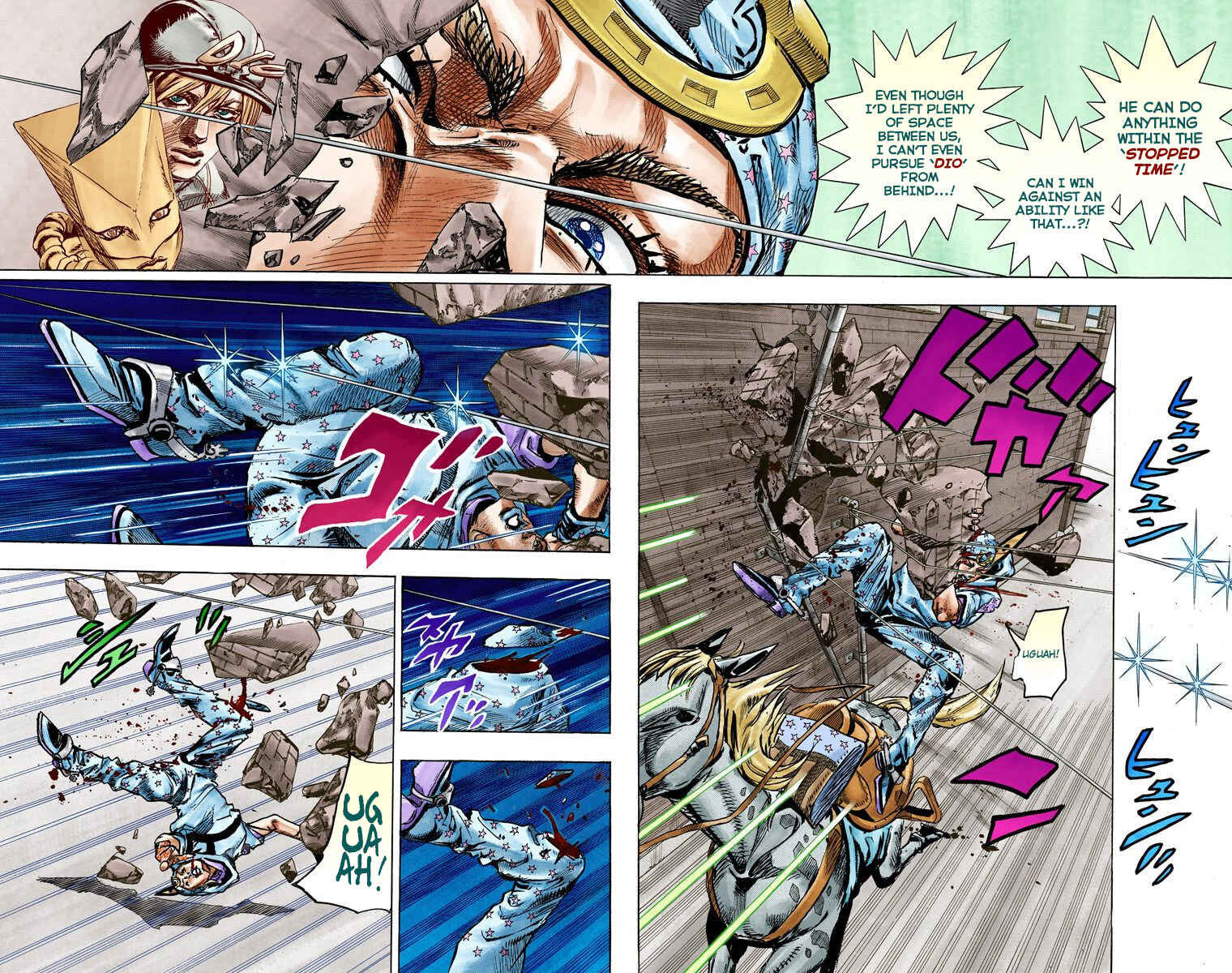 Page 4 Chapter 92 JoJos Bizarre Adventure, Part 7: Steel Ball Run (Official Colored)