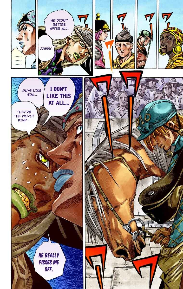 Page 15 Chapter 40 JoJos Bizarre Adventure, Part 7: Steel Ball Run (Official Colored)