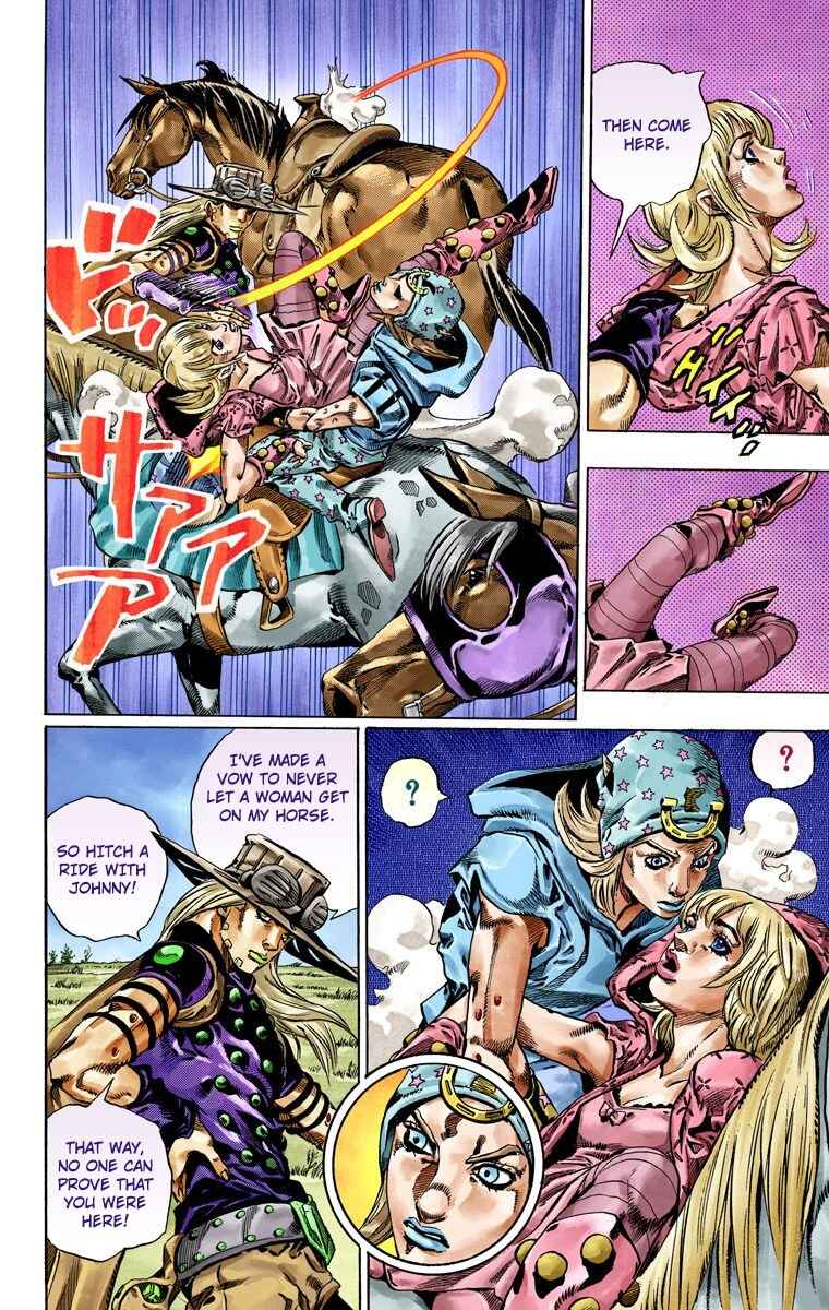 Page 24 Chapter 40 JoJos Bizarre Adventure, Part 7: Steel Ball Run (Official Colored)