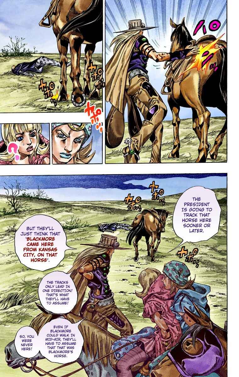 Page 25 Chapter 40 JoJos Bizarre Adventure, Part 7: Steel Ball Run (Official Colored)
