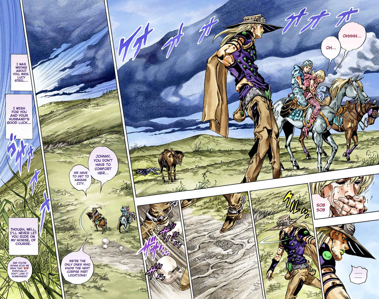 Page 33 Chapter 40 JoJos Bizarre Adventure, Part 7: Steel Ball Run (Official Colored)