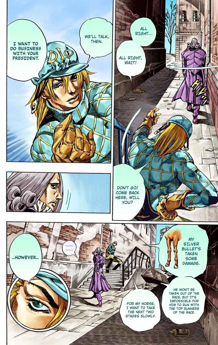 Page 36 Chapter 40 JoJos Bizarre Adventure, Part 7: Steel Ball Run (Official Colored)