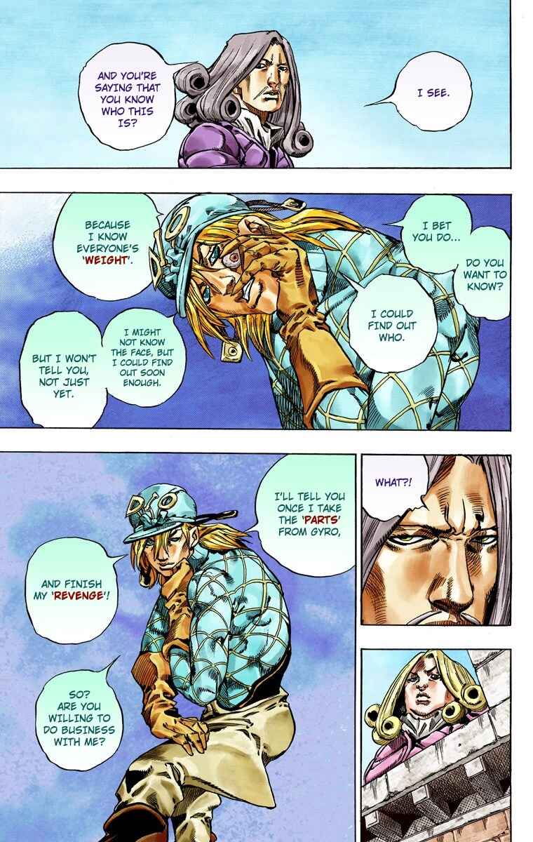 Page 43 Chapter 40 JoJos Bizarre Adventure, Part 7: Steel Ball Run (Official Colored)