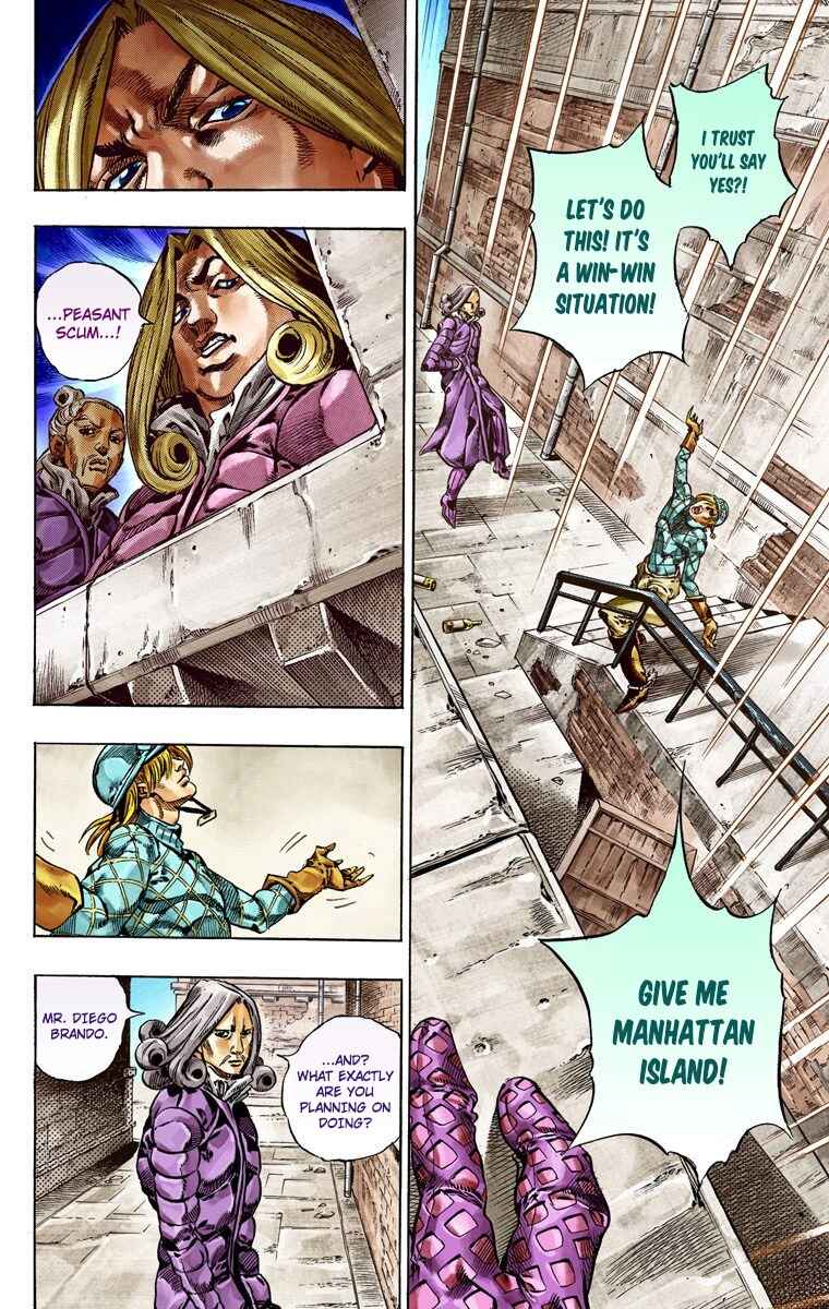 Page 44 Chapter 40 JoJos Bizarre Adventure, Part 7: Steel Ball Run (Official Colored)