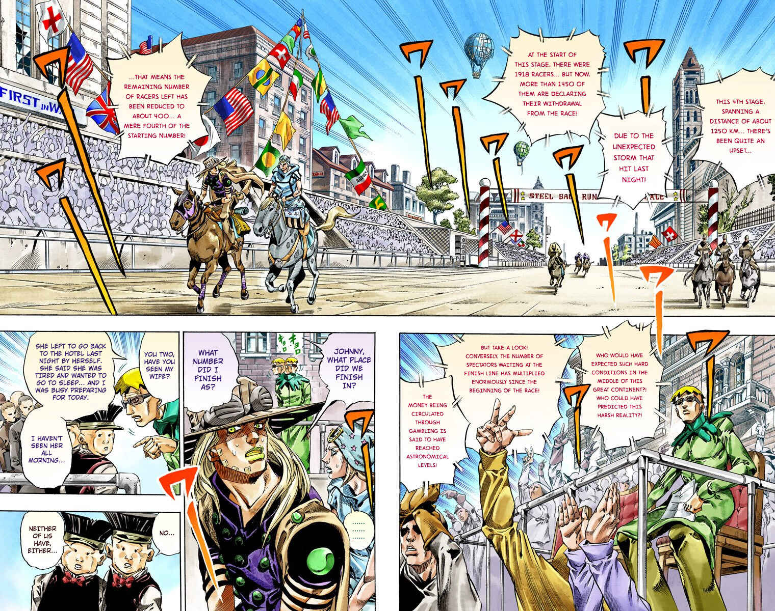 Page 5 Chapter 40 JoJos Bizarre Adventure, Part 7: Steel Ball Run (Official Colored)