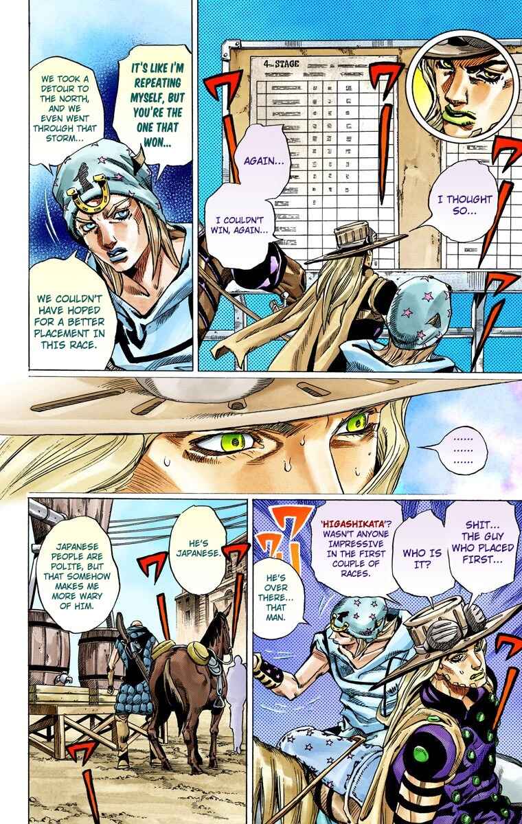 Page 9 Chapter 40 JoJos Bizarre Adventure, Part 7: Steel Ball Run (Official Colored)