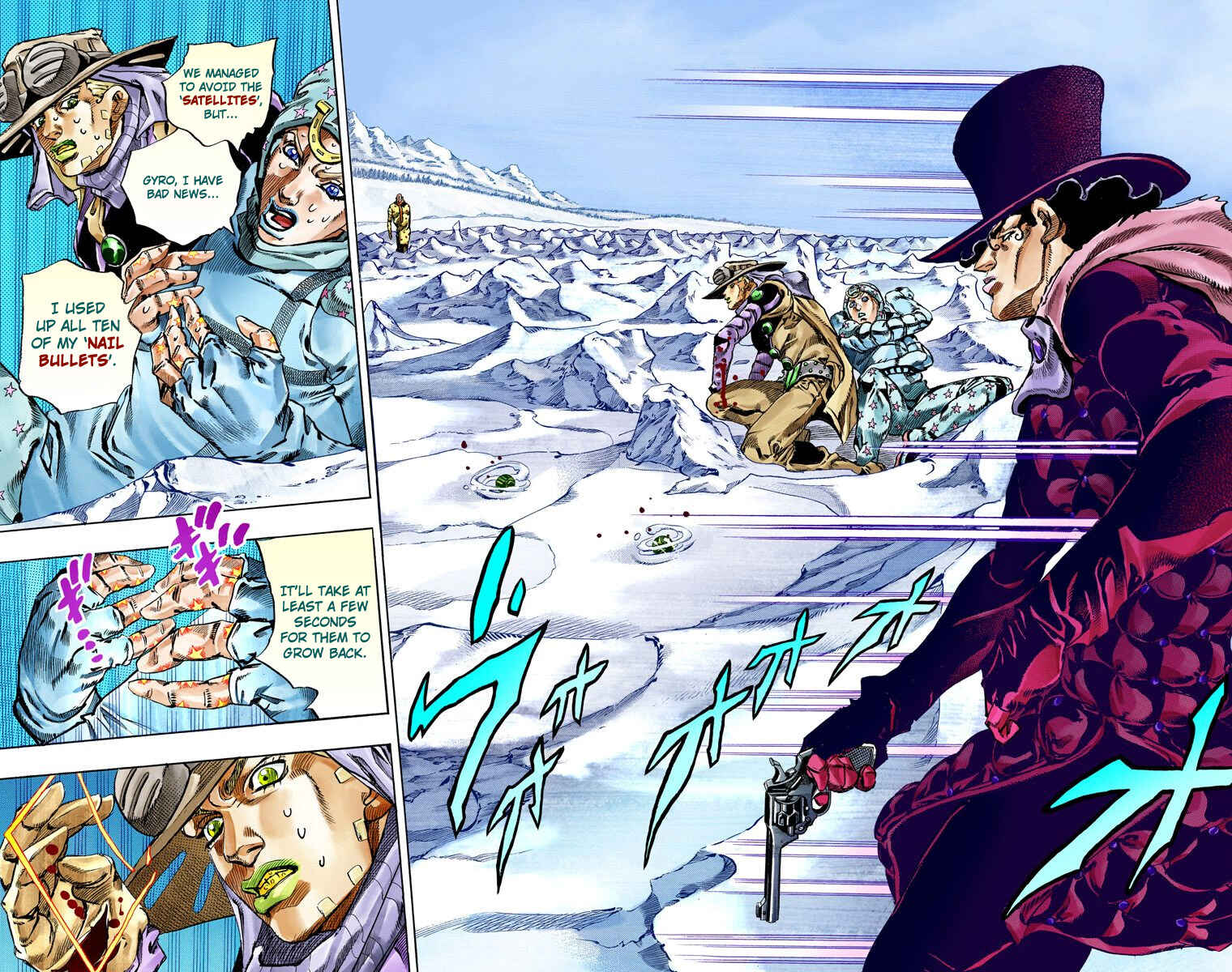 Page 14 Chapter 53 JoJos Bizarre Adventure, Part 7: Steel Ball Run (Official Colored)
