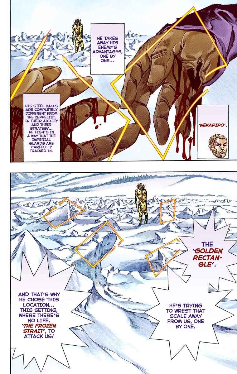 Page 15 Chapter 53 JoJos Bizarre Adventure, Part 7: Steel Ball Run (Official Colored)