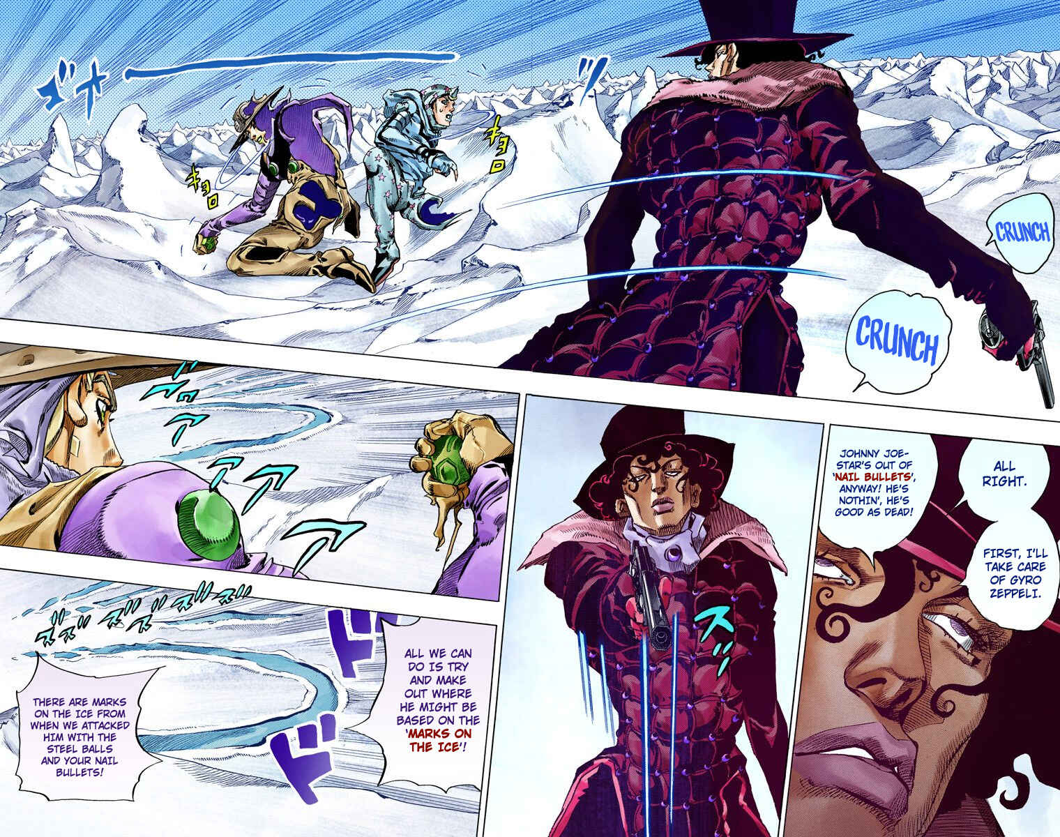 Page 19 Chapter 53 JoJos Bizarre Adventure, Part 7: Steel Ball Run (Official Colored)