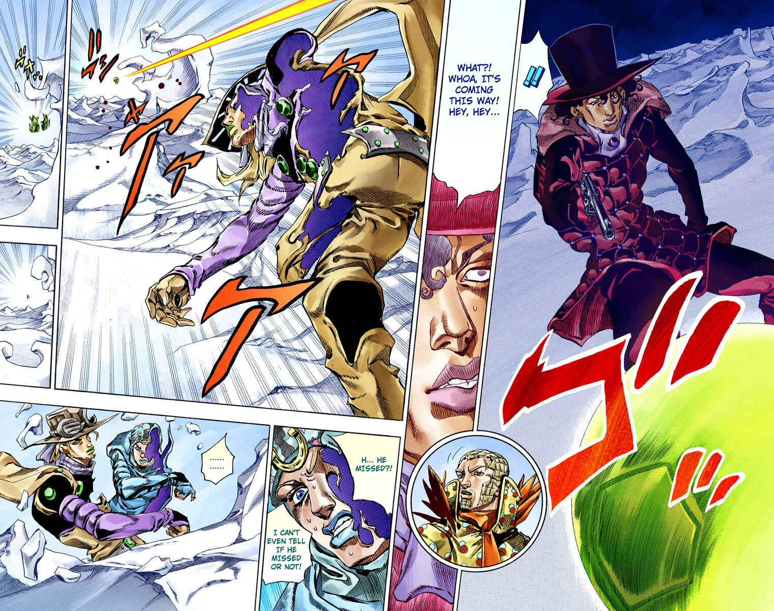 Page 21 Chapter 53 JoJos Bizarre Adventure, Part 7: Steel Ball Run (Official Colored)