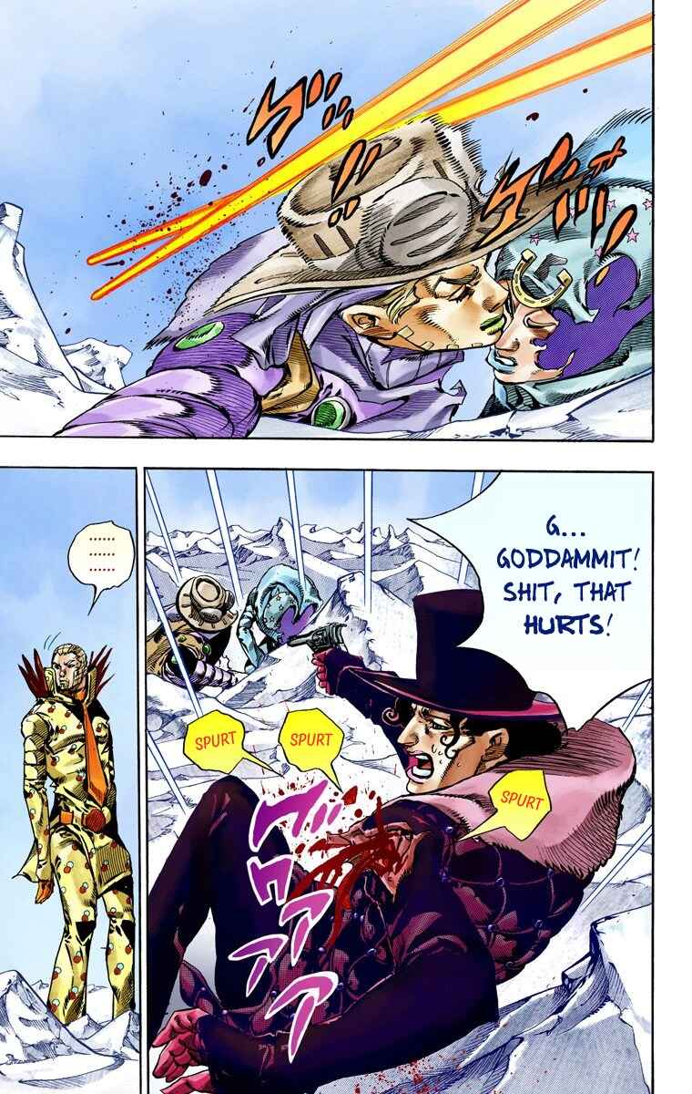 Page 23 Chapter 53 JoJos Bizarre Adventure, Part 7: Steel Ball Run (Official Colored)
