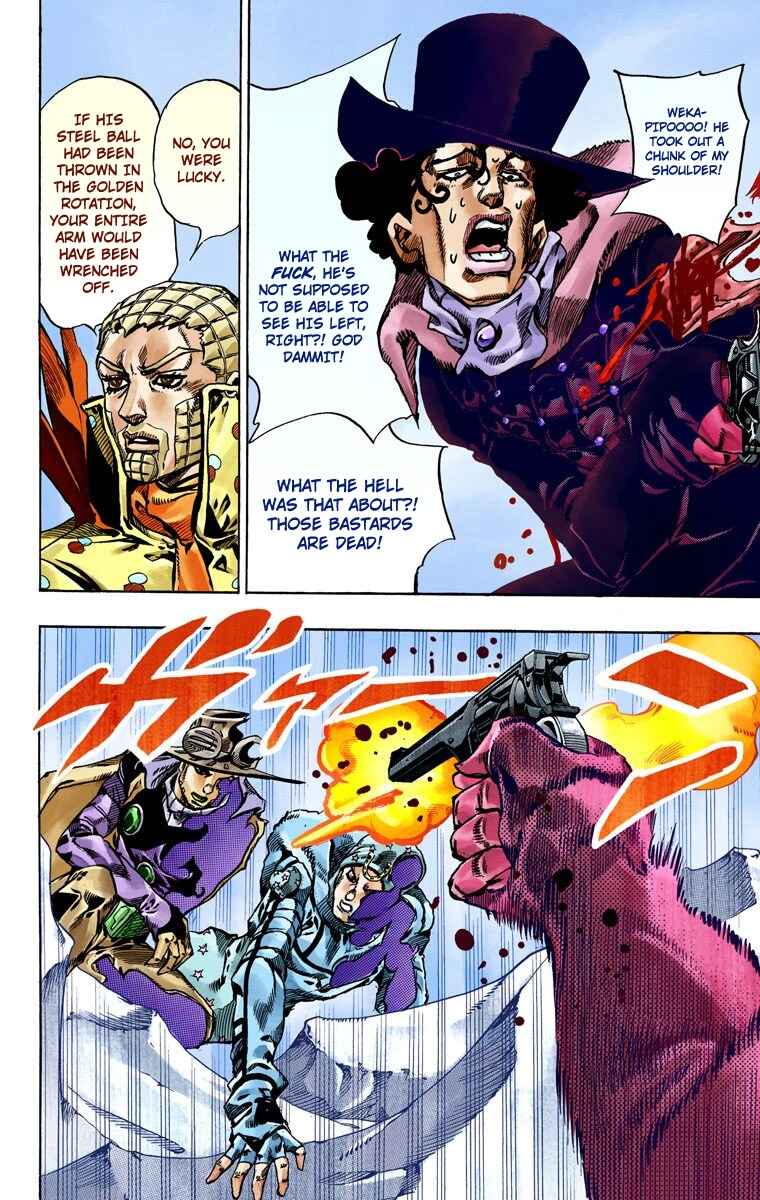 Page 24 Chapter 53 JoJos Bizarre Adventure, Part 7: Steel Ball Run (Official Colored)