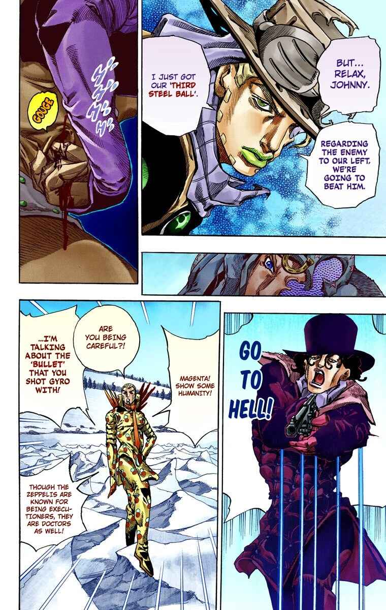 Page 27 Chapter 53 JoJos Bizarre Adventure, Part 7: Steel Ball Run (Official Colored)