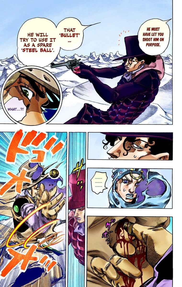 Page 28 Chapter 53 JoJos Bizarre Adventure, Part 7: Steel Ball Run (Official Colored)