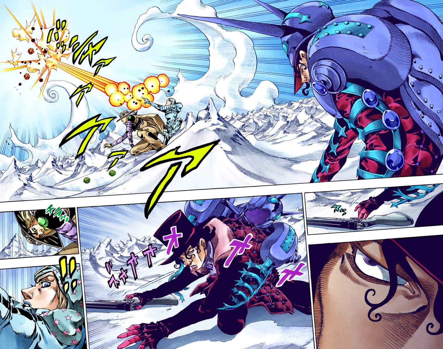 Page 9 Chapter 53 JoJos Bizarre Adventure, Part 7: Steel Ball Run (Official Colored)