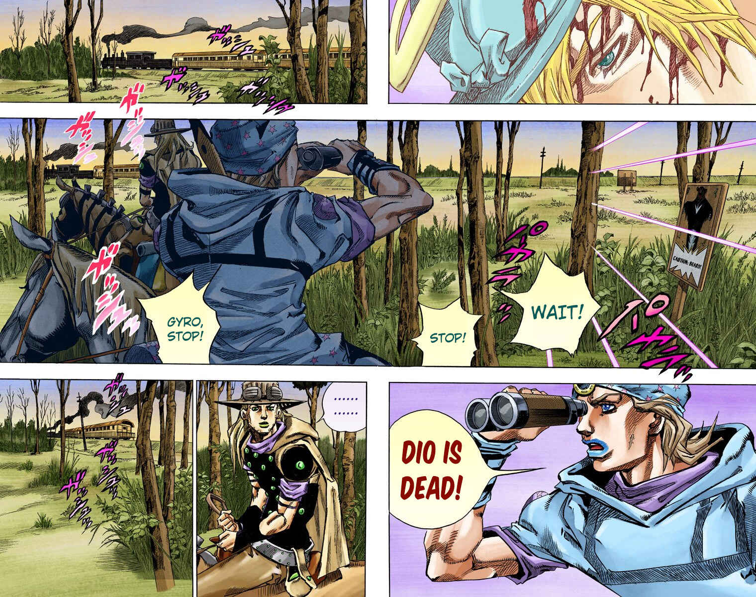 Page 11 Chapter 76 JoJos Bizarre Adventure, Part 7: Steel Ball Run (Official Colored)