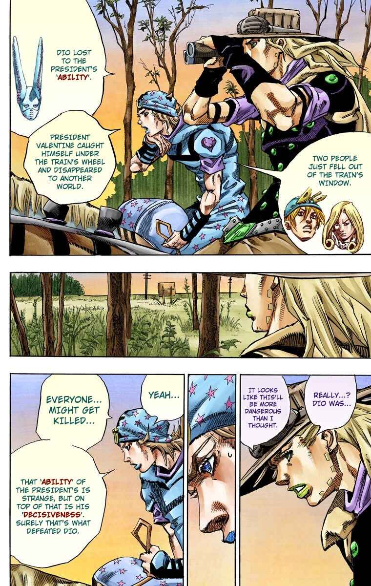 Page 12 Chapter 76 JoJos Bizarre Adventure, Part 7: Steel Ball Run (Official Colored)