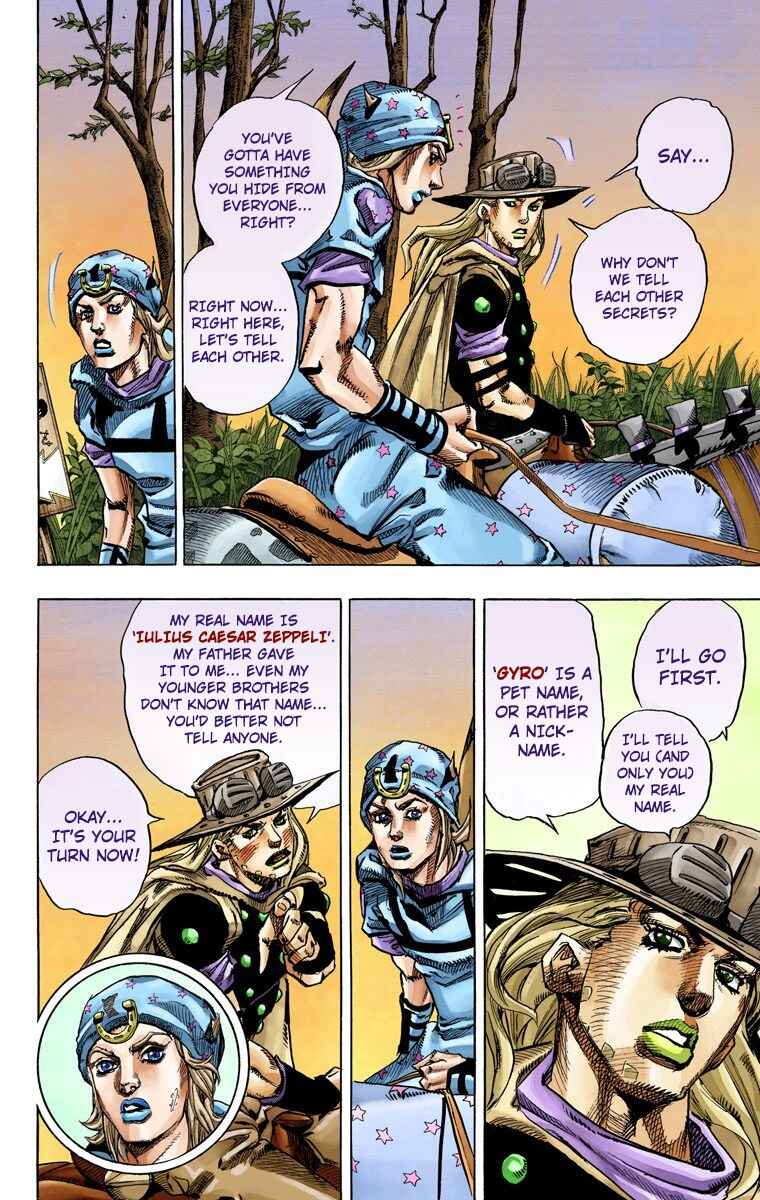 Page 14 Chapter 76 JoJos Bizarre Adventure, Part 7: Steel Ball Run (Official Colored)