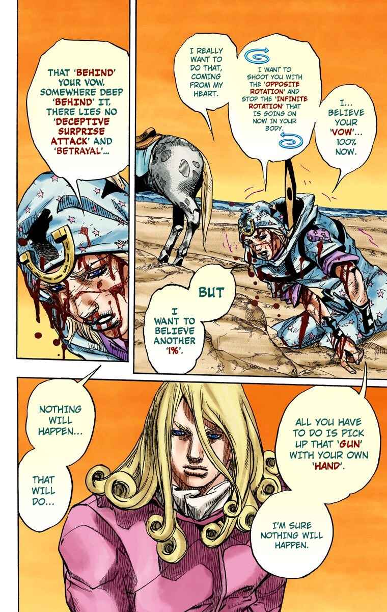 Page 12 Chapter 89 JoJos Bizarre Adventure, Part 7: Steel Ball Run (Official Colored)