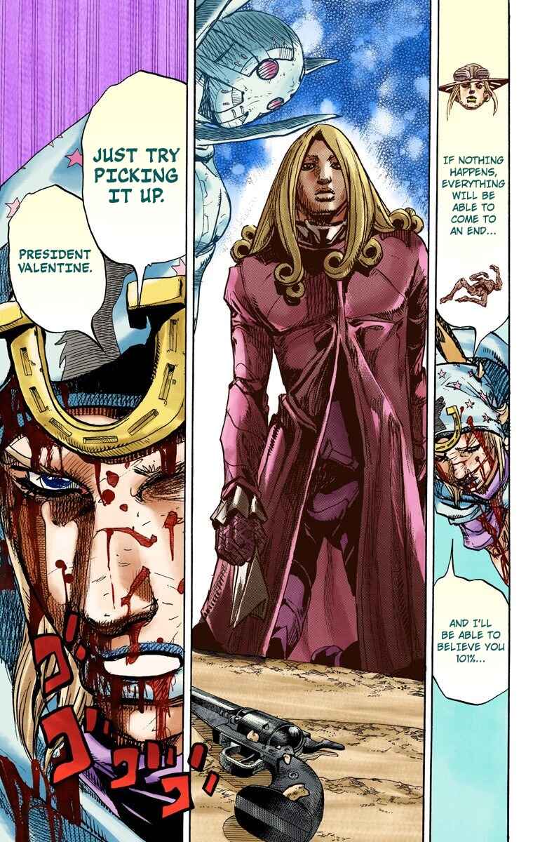 Page 13 Chapter 89 JoJos Bizarre Adventure, Part 7: Steel Ball Run (Official Colored)