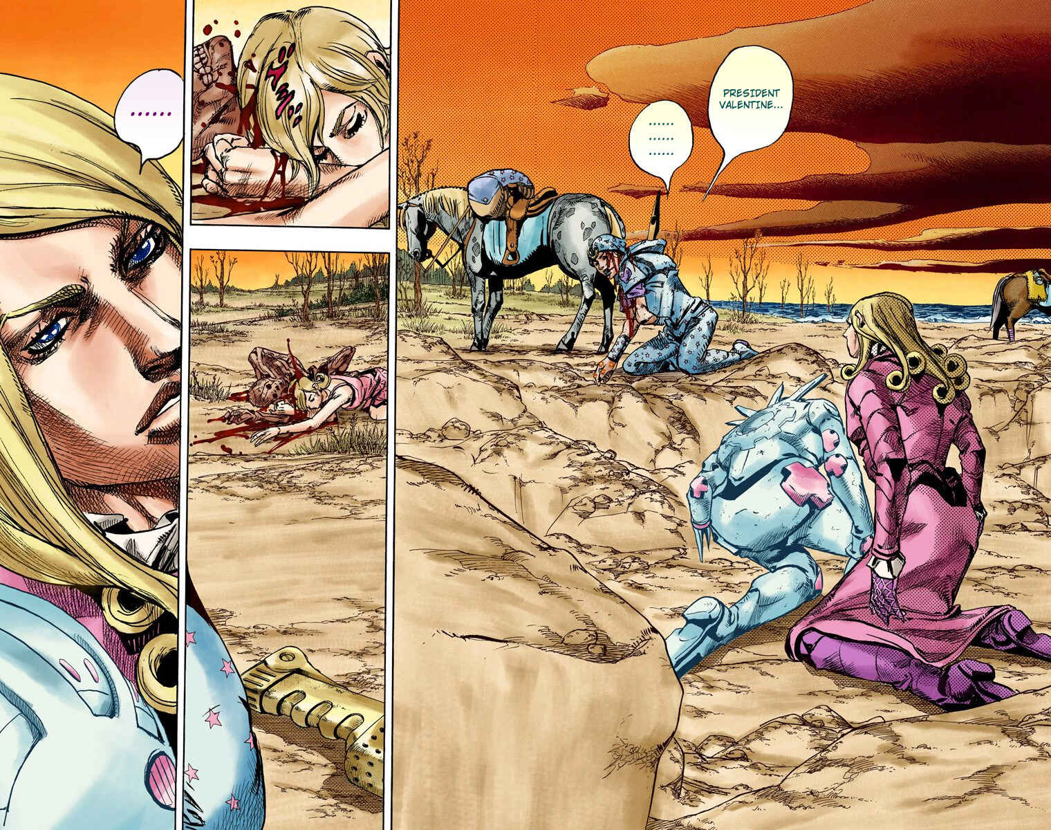 Page 5 Chapter 89 JoJos Bizarre Adventure, Part 7: Steel Ball Run (Official Colored)