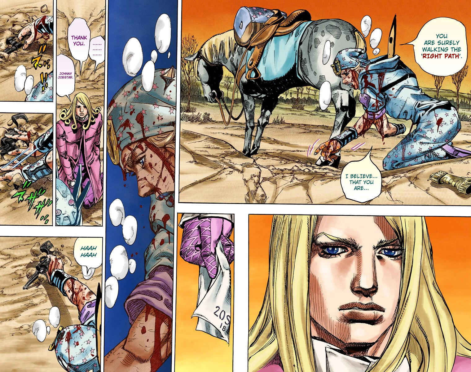 Page 6 Chapter 89 JoJos Bizarre Adventure, Part 7: Steel Ball Run (Official Colored)
