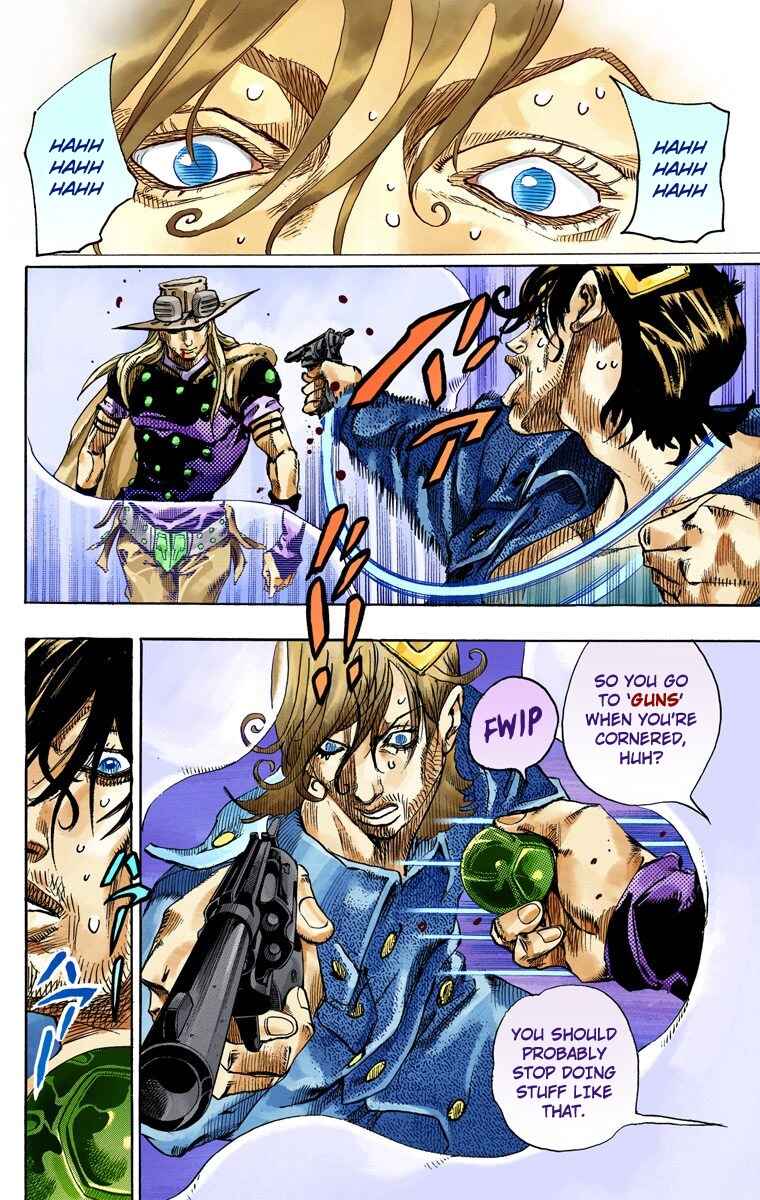 Page 17 Chapter 66 JoJos Bizarre Adventure, Part 7: Steel Ball Run (Official Colored)