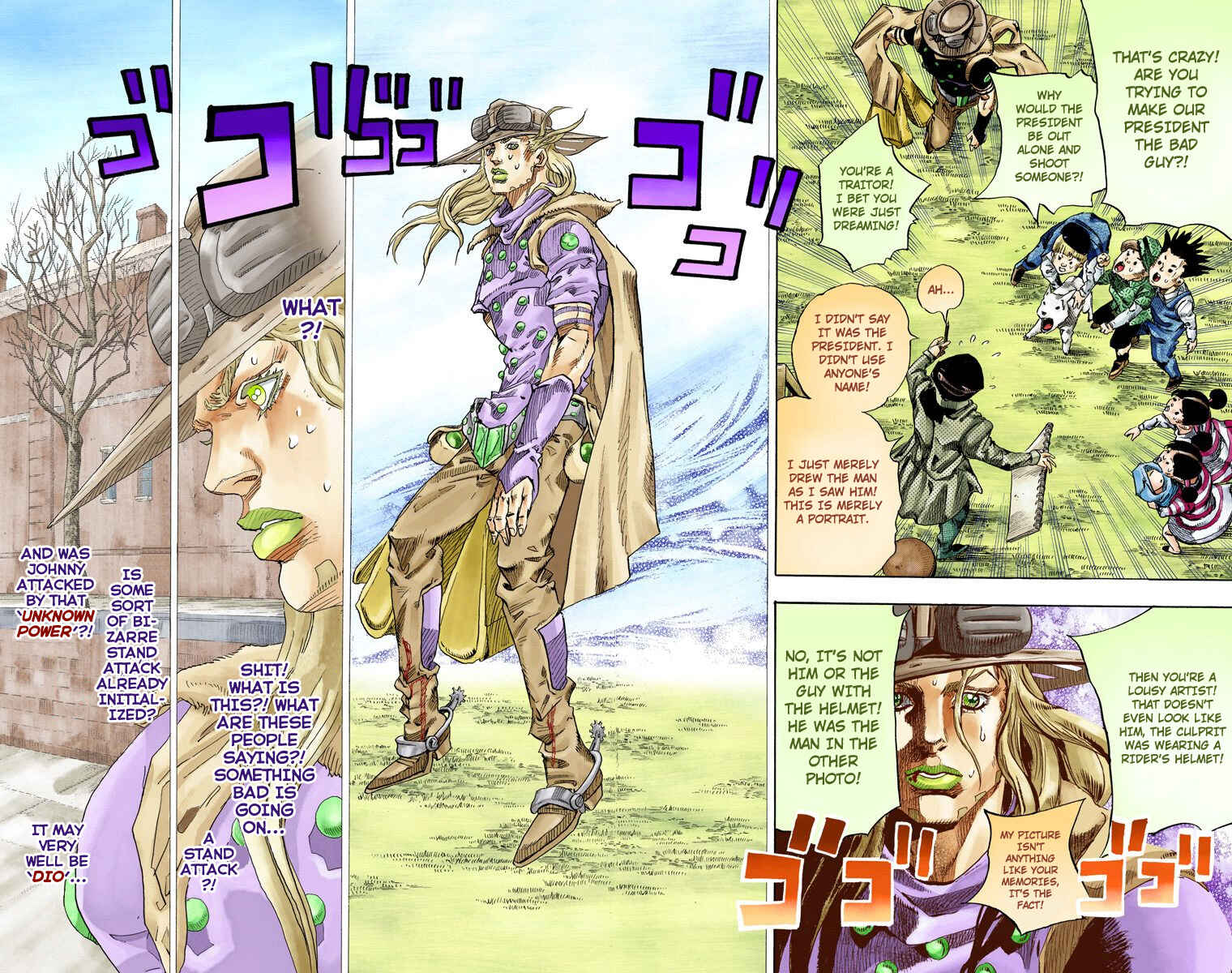 Page 35 Chapter 66 JoJos Bizarre Adventure, Part 7: Steel Ball Run (Official Colored)