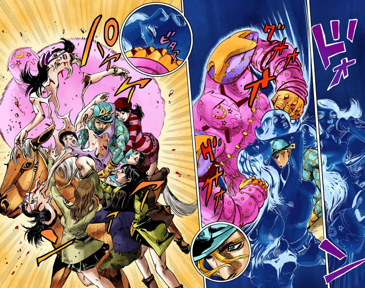 Page 12 Chapter 93 JoJos Bizarre Adventure, Part 7: Steel Ball Run (Official Colored)
